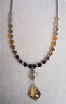 Monochromatic Topaz Swarovski Crystal Necklace