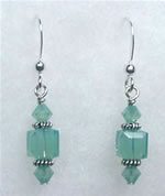 Pacific Opal Swarovski Crystal Earrings